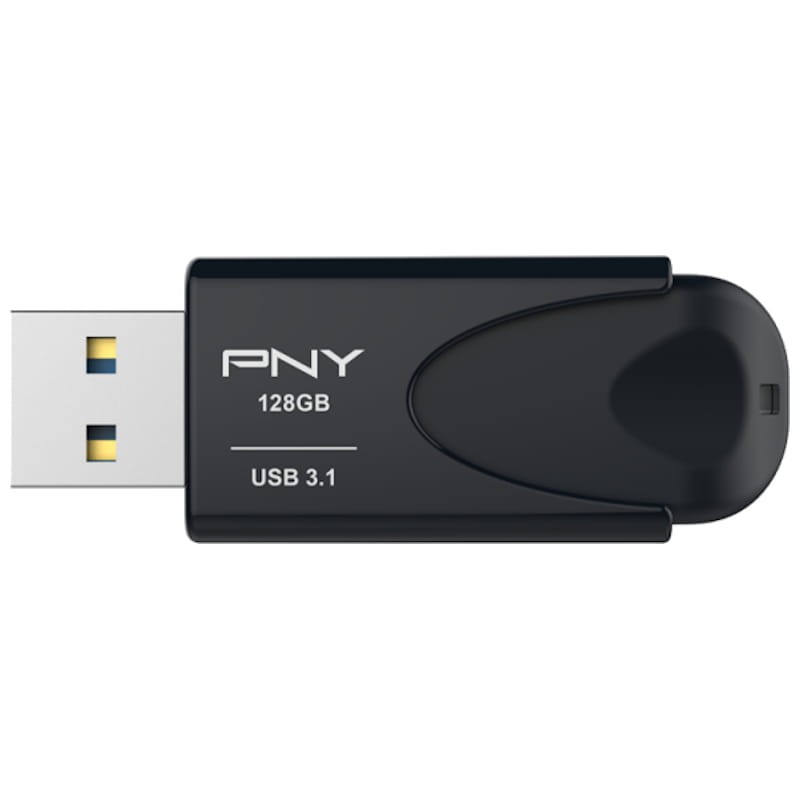 PNY Attaché 4 128 Go USB 3.1 Gen 1 Noir - Ítem1