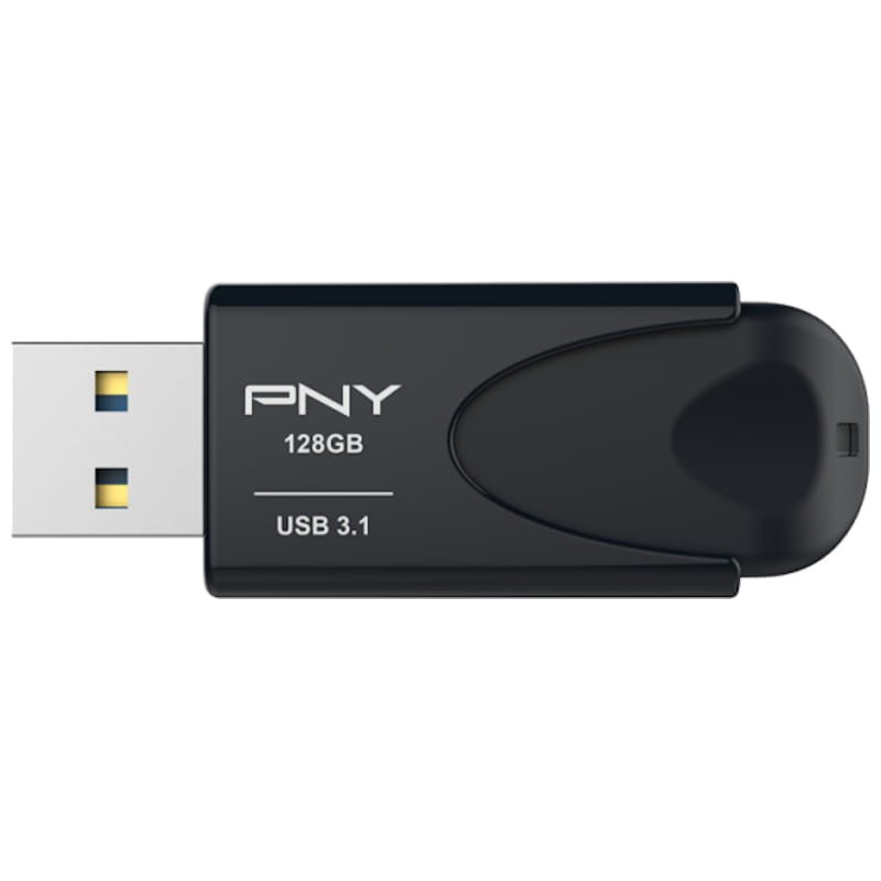 PNY Attache 4 128GB USB 3.1 Gen 1 Negro - Ítem1