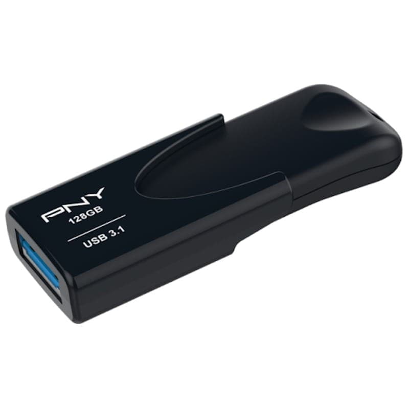 PNY Attaché 4 128 Go USB 3.1 Gen 1 Noir - Fermé