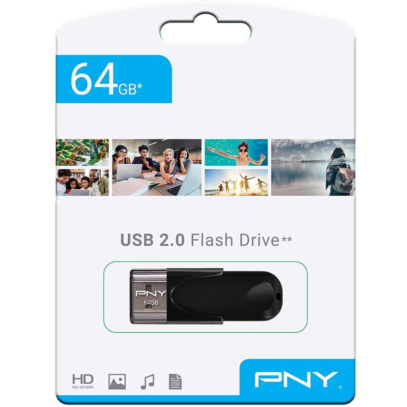 PNY Attaché 4 64 Go USB 2.0 Noir - Ítem2