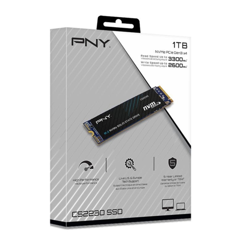Disco Duro SSD 1 TB PNY CS2230 3D NVMe PCI-Express 3.0 M.2 - Ítem2
