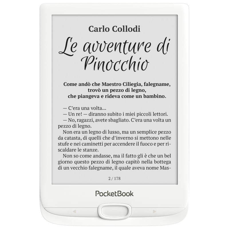 PocketBook Basic Lux 3 eReader 8GB Wifi White