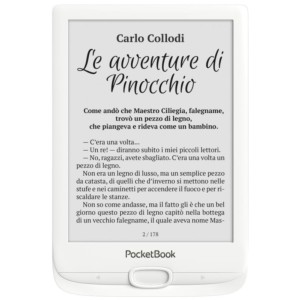 PocketBook Basic Lux 3 eReader 8Go Wifi Blanc