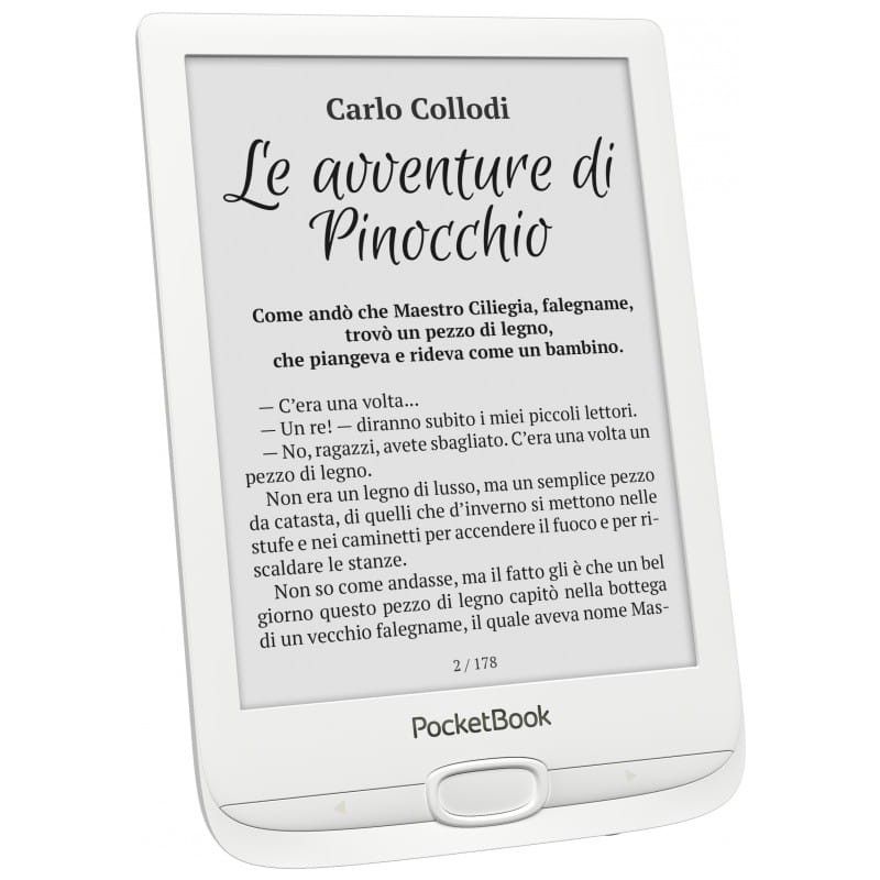 PocketBook Basic Lux 3 eReader 8GB Wifi Branco - Item1