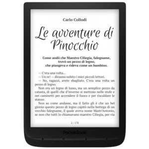 PocketBook InkPad 3 eReader 8GB con Luz frontal Regulable Negro