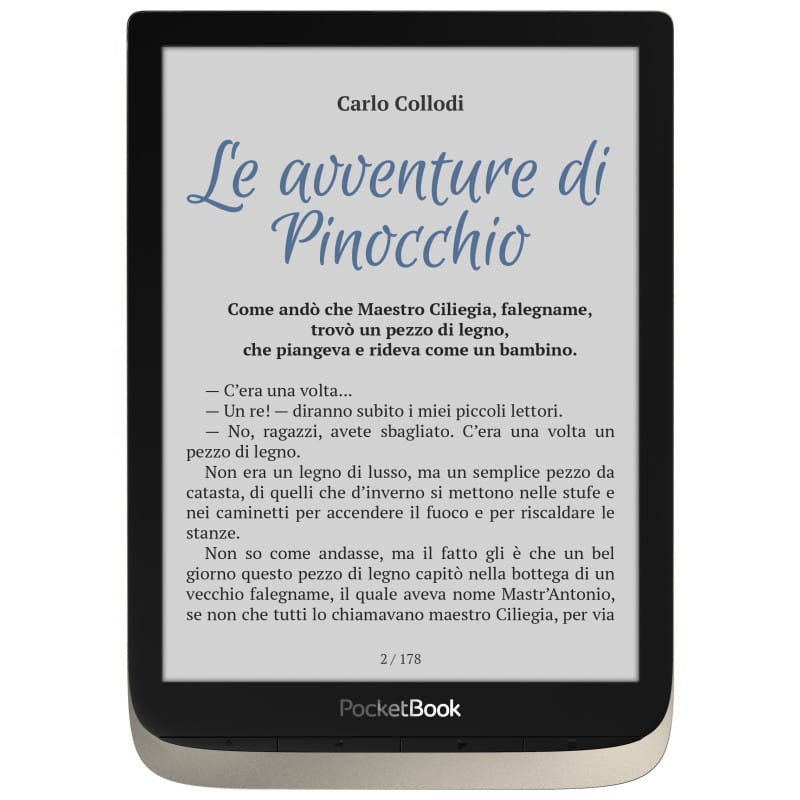 PocketBook InkPad Color eReader 16GB Wifi Silver
