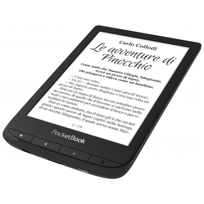 PocketBook Touch Lux 5 eReader 8GB com Luz frontal Regulável Preto - Item2