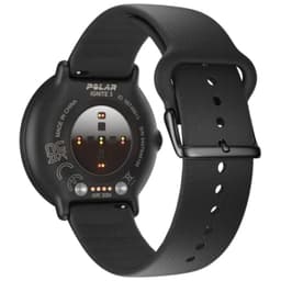 Polar Ignite 3 Preto - Vista traseira do relógio inteligente