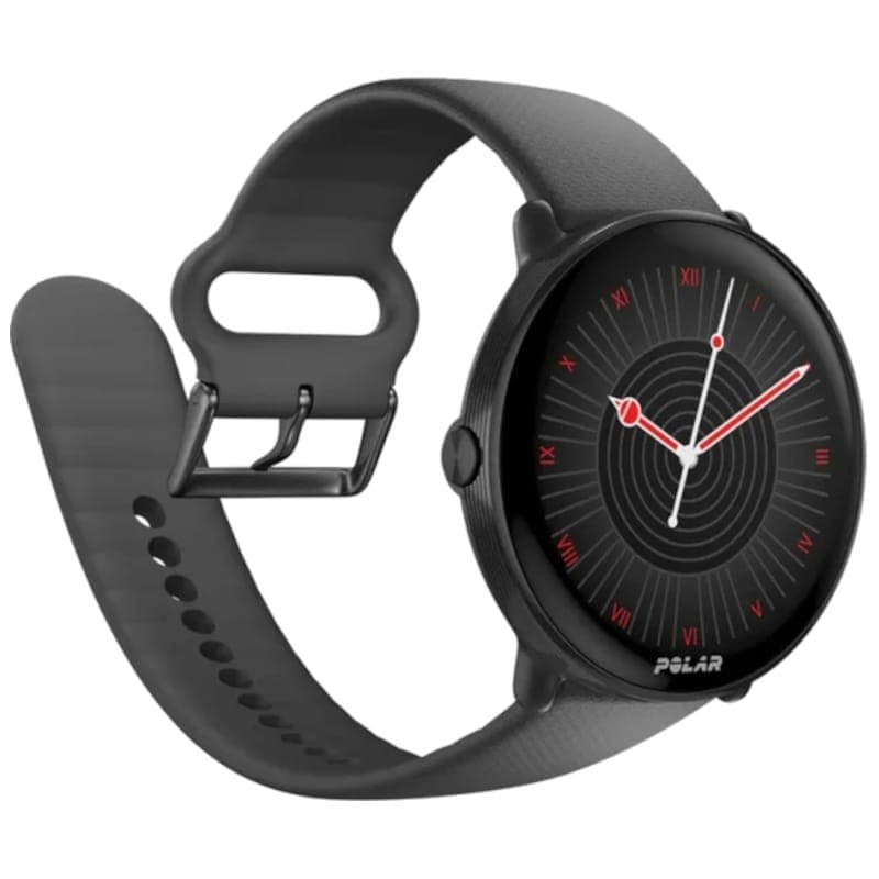 Polar Ignite 3 Preto - Smart Watch Vista Lateral Direita