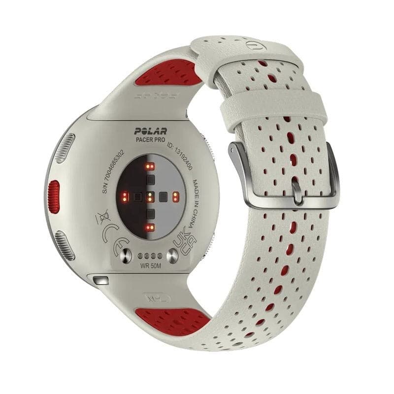 Traseira de Polar Pacer Pro Branco - Relógio Inteligente