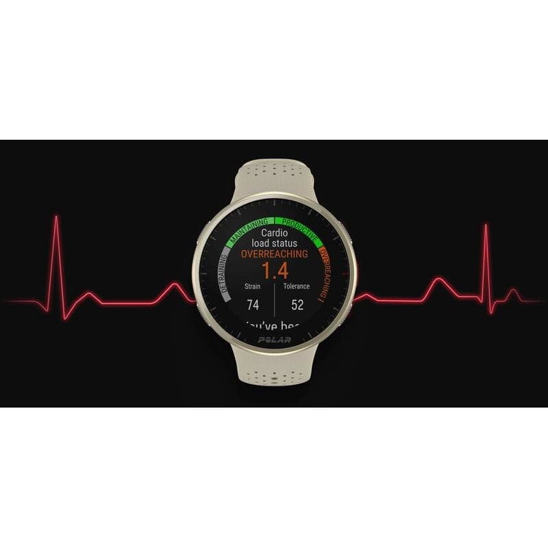 Ecrã de Polar Pacer Pro Branco - Relógio Inteligente