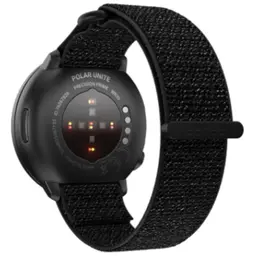 Polar Unite Black - Vue arrière de la montre intelligente