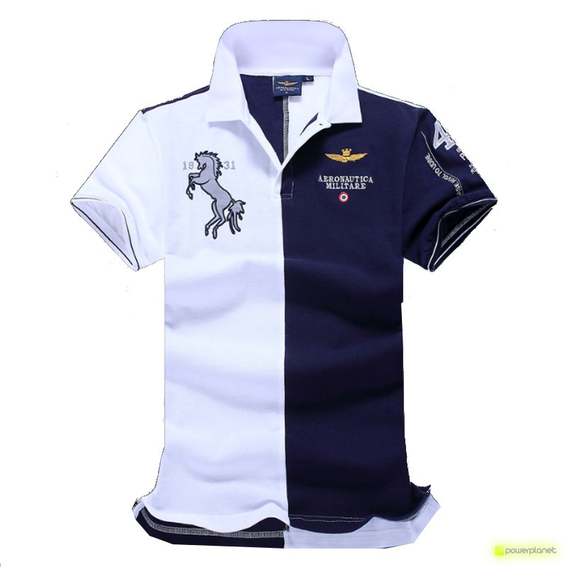 Polo Air Force Azul Escuro - Homen
