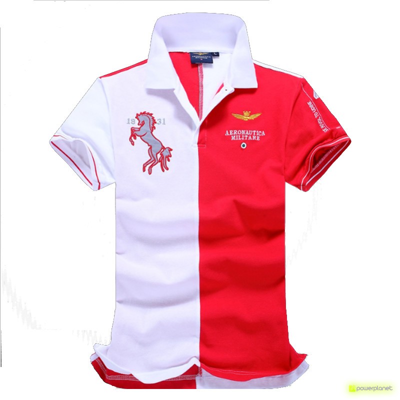 Polo Air Force Vermelho - Homen