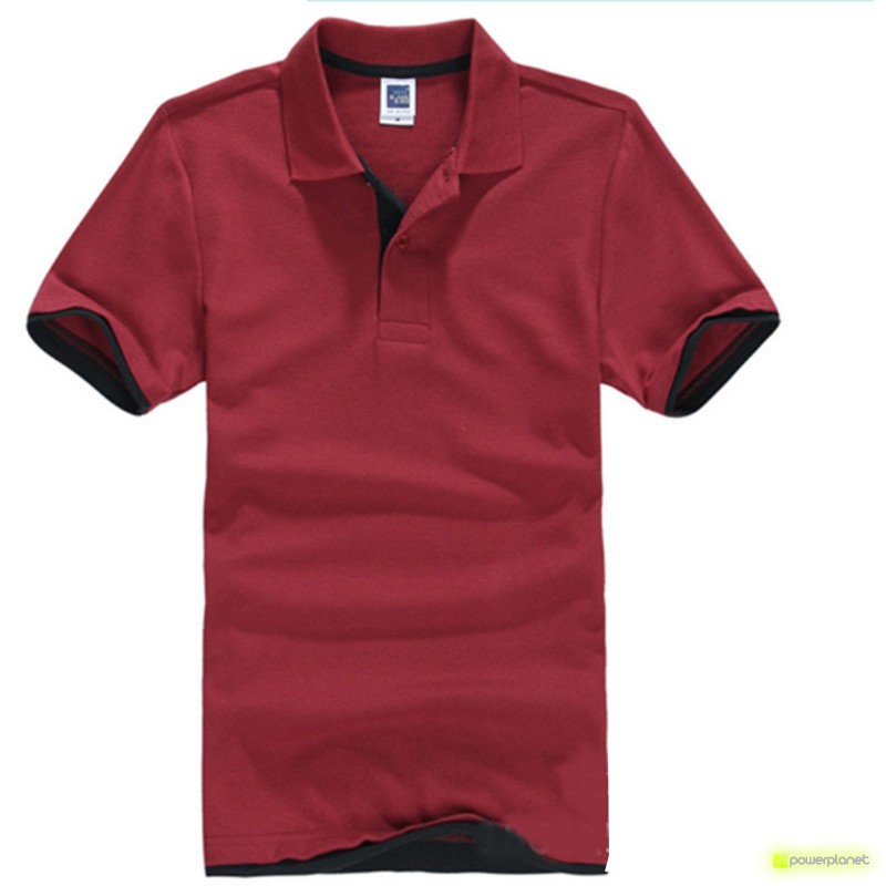 Polo Basic Granada e Preto - Homen