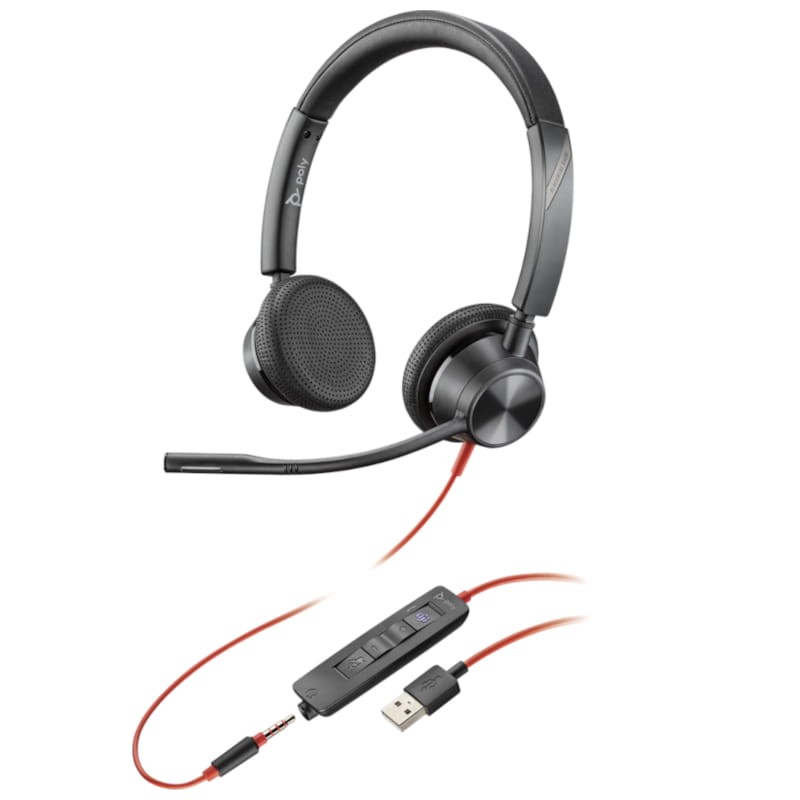 Poly Blackwire 3325 USB type A Noir - Casque PC - Ítem