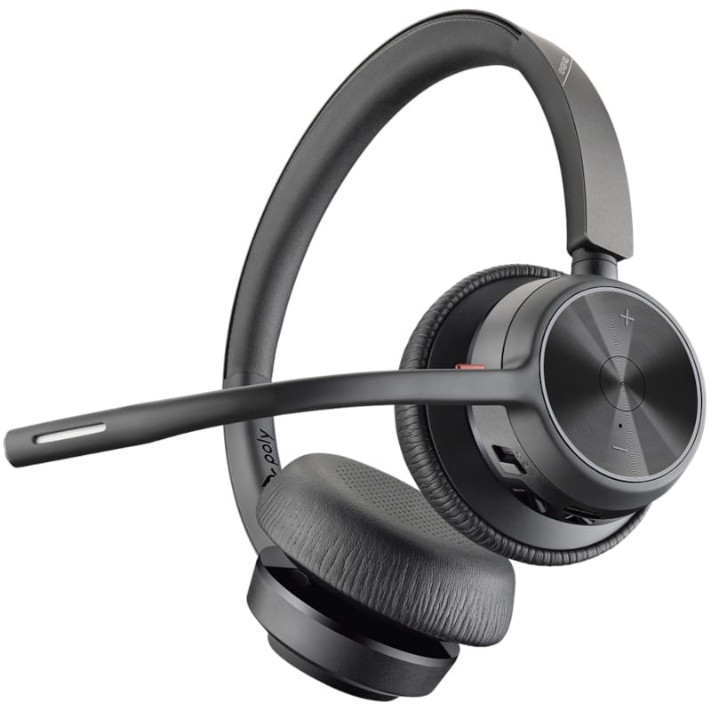 Poly Voyager 4320 UC avec adaptateur Bluetooth USB-A Noir + base de chargement - Casque PC - Ítem