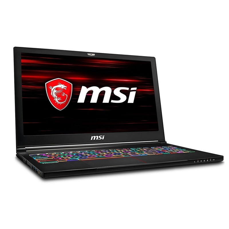 Portátil Gaming MSI GS63 8RE(STEALTH)-012XES/I7-8750HQ/16GB/SSD256 1TB/GTX1060 6GB/15,6 - 9S7-16K512-012 - Teclado con retroiluminación