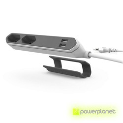 PowerBar 2 Tomas + 2 Puertos USB - Ítem1