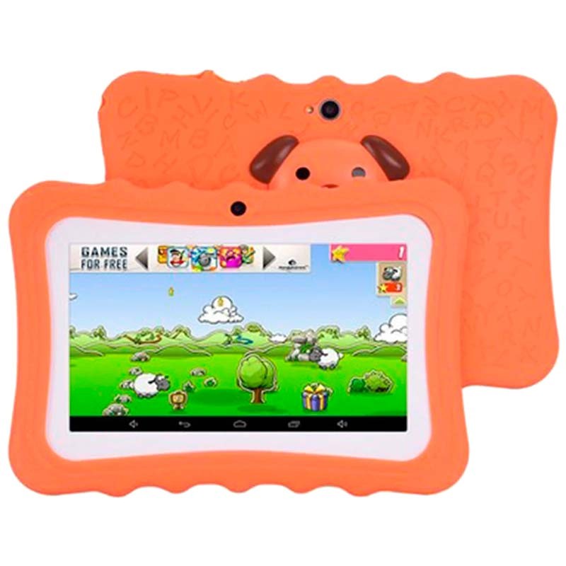 Tablet pour enfants Powerbasics Q88 Orange - Ítem