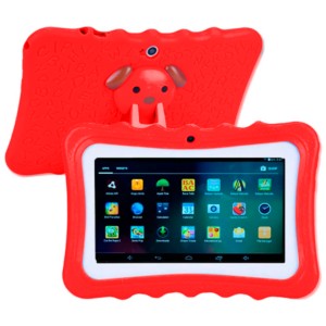 Tablet para crianças Powerbasics Q88 Vermelho