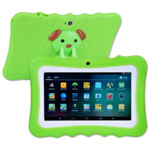 Tablet para crianças Powerbasics Q88 Verde