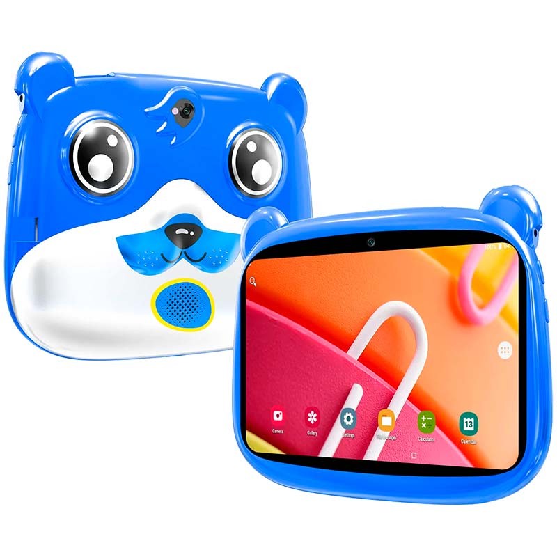 Tablet pour enfants Powerbasics Q8C1 Bleu - Ítem