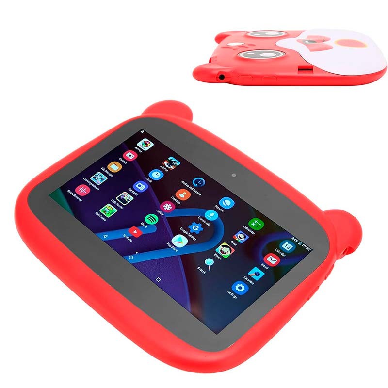 Tablet para crianças Powerbasics Q8C1 Vermelho - Item3