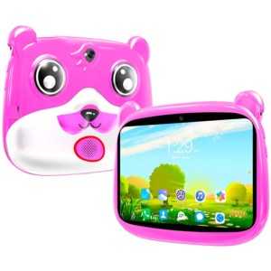 Tablet para Niños Powerbasics Q8C1 Rosa