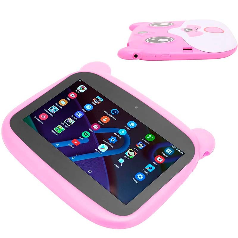 Tablet para crianças Powerbasics Q8C1 Rosa - Item2