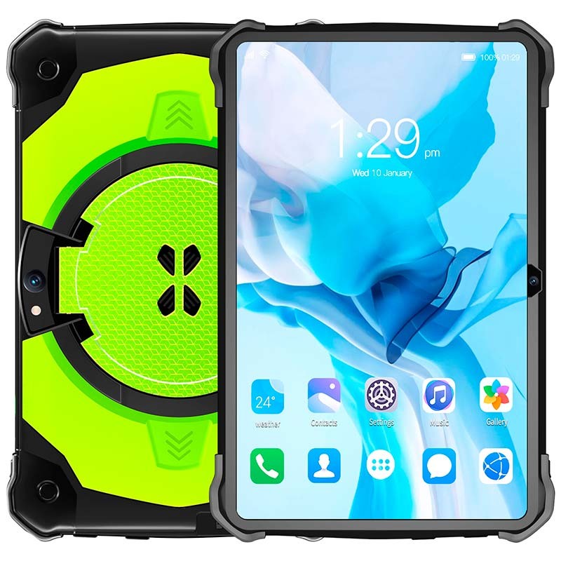 Tablet para Niños Powerbasics Q8C2-JJ Verde - Ítem