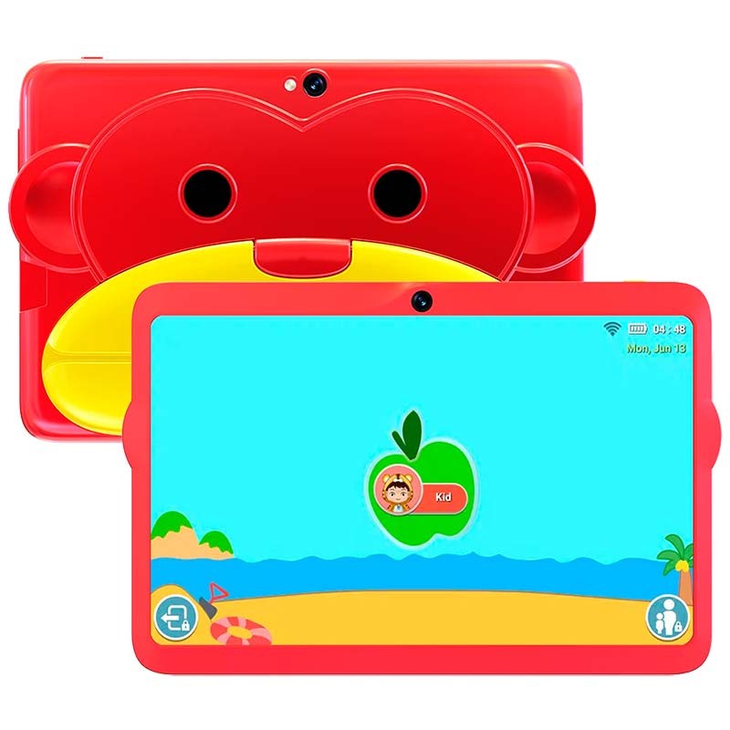 Tablet pour enfants Powerbasics Q8C2 Rouge - Ítem