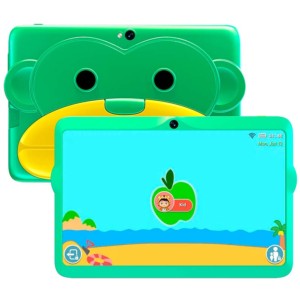 Tablet para crianças Powerbasics Q8C2 Verde