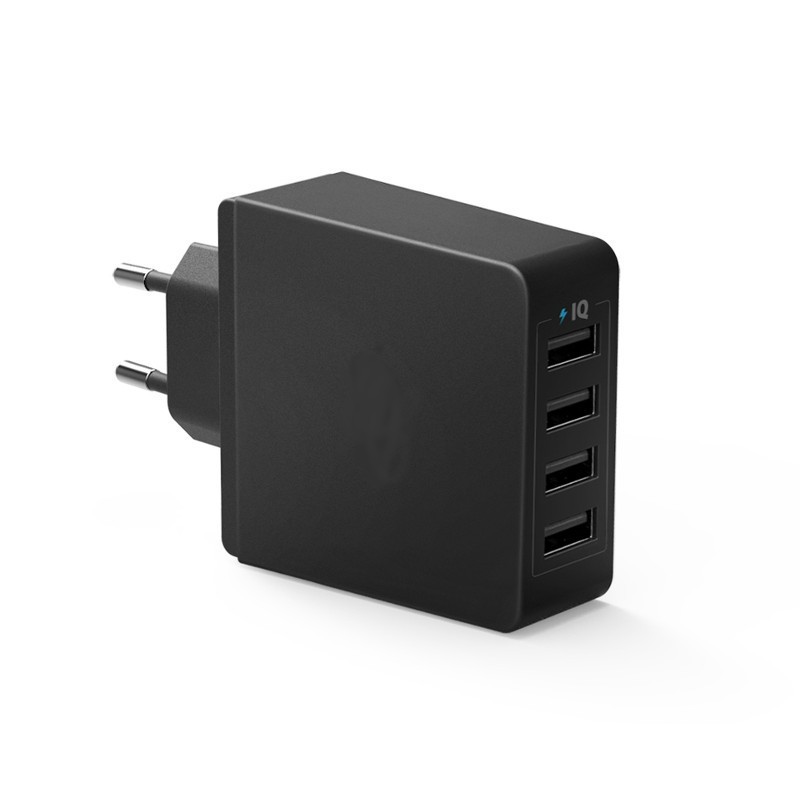 Cargador 4 puertos USB EU/UK