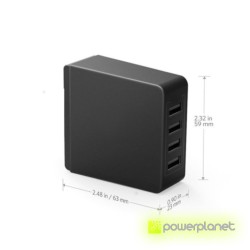 Cargador 4 puertos USB EU/UK - Ítem1