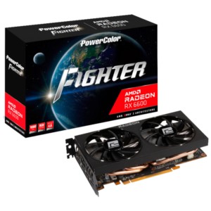 PowerColor Fighter AMD Radeon AXRX 6600 8 GB GDDR6 - Graphics Card