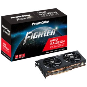 PowerColor Fighter AMD Radeon 6700 XT 12 Go GDDR6 - Carte Graphique