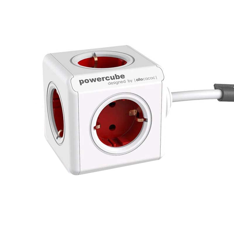 PowerCube Extended 5 tomas - Cable 3m