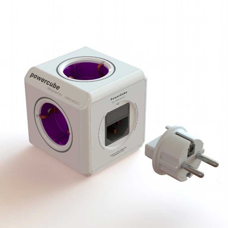 PowerCube ReWirable 5 saídas + 4 adaptadores de energia