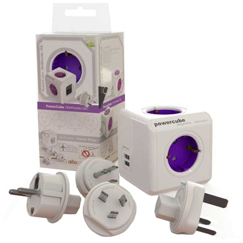 PowerCube ReWirable 5 prises + 2 ports USB + 4 prises - Ítem