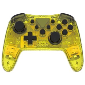 Manette Powergaming NS015 Jaune Transparent RVB