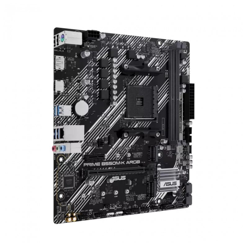 ASUS PRIME B550M-K ARGB 64GB Micro ATX Noir - Carte mère - Ítem2