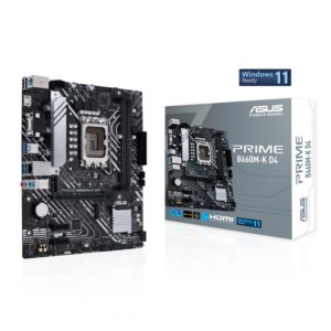 ASUS PRIME B660M-K D4 LGA 1700 micro ATX Ethernet Gigabit - Carte mère