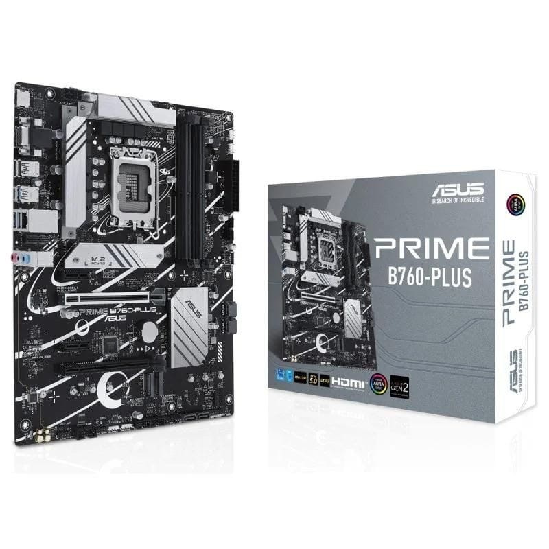 ASUS PRIME B760-PLUS D4 Intel LGA 1700 128GB Micro ATX Noir - Carte mère - Ítem
