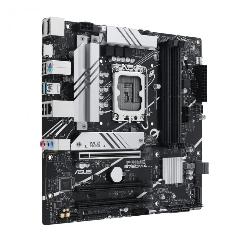 ASUS PRIME B760M-A-CSM Ethernet 2.5Gbps Realtek LGA 1700 micro ATX – Placa Base - Ítem1