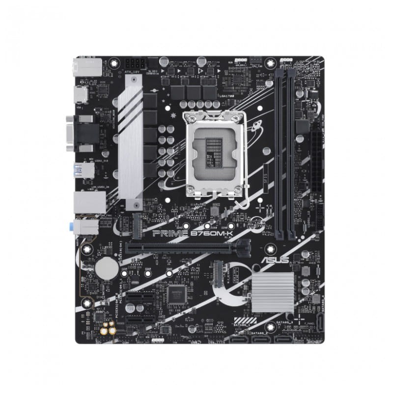 ASUS PRIME B760M-K LGA 1700 micro ATX USB 3.2 Gen 2 - Placa-mãe - Item1