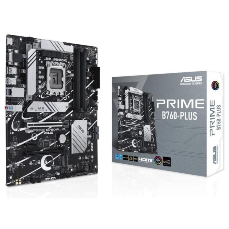 ASUS PRIME B760-PLUS LGA 1700 ATX 2.5 Gigabit Ethernet - Carte mère - Ítem