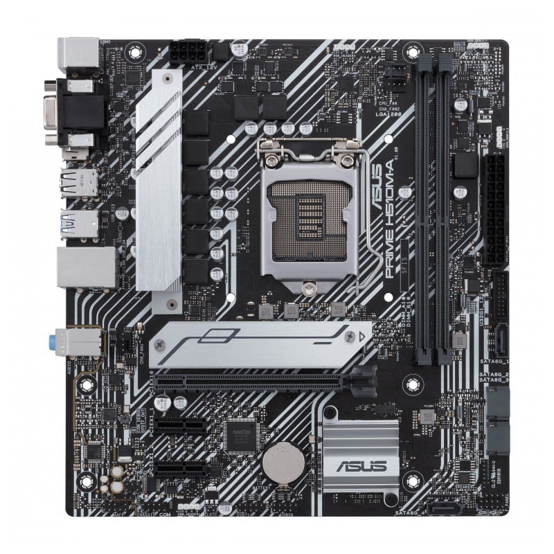 ASUS PRIME H510M-K R2.0 Gigabit Ethernet LGA 1200 (Socket H5) micro ATX – Placa base - Ítem1