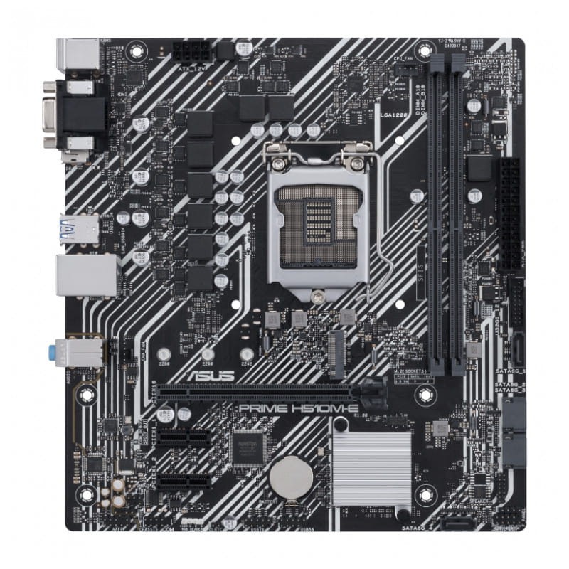 ASUS PRIME H510M-E LGA 1200 Processador Celeron, Core i3-i9, Pentium G - Placa-mãe - Item1