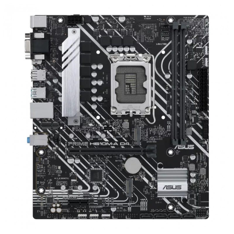 ASUS PRIME H610M-A D4-CSM LGA 1700 micro ATX Gigabit Ethernet – Placa Base - Ítem